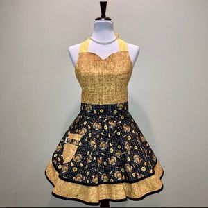 Fall Thanksgiving Retro Style Apron